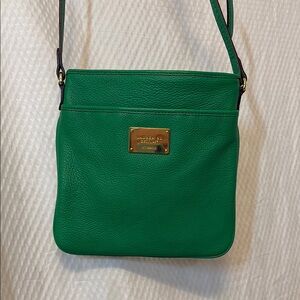 Lauren RL green leather crossbody